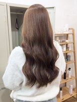 ラグヘアーワークス(LAG HAIR WORKS)&nbsp;ブリーチなしダブルカラー×シアーベージュ