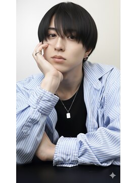 ナチュラル 渋谷(NATURAL) ●フェザーパーマ／スパイキーショート［メン ズ／渋谷］