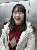 ベージュインナーカラー/地毛風透明感カラー