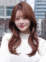 シーク 八王子(CHIC)&nbsp;韓国レイヤーカット くびれ巻きウェーブヘア【八王子】