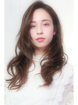ラフヘアーアンドライフ 所沢東口店(LAF Hair&Life) 奥行きと透明感楽しむウォーミーブラウンカラー