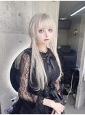 イメチェンヘアスタイル/ピンクベージュ/アンブレラカラー渋谷