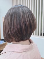 ステラ ユメオイビト(Stella yumeoibito)&nbsp;まとまる前下がりボブ