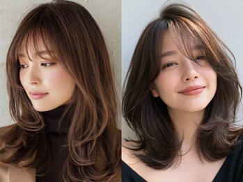 アイビー(ivy)の写真/顔タイプと骨格に合わせるオーダーメイド髪型!理論的な似合わせ技術が凄い◎