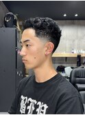 MEN'SHAIRニュアンスパーマ×フェード