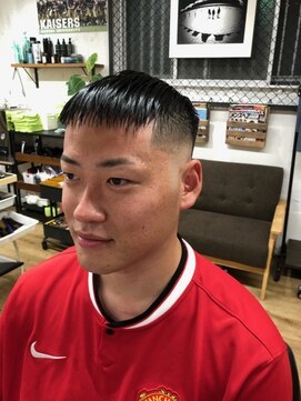 韓国風スタイル L バーバーショップ フラットワークス Barber Shop Flat Works のヘアカタログ ホットペッパービューティー