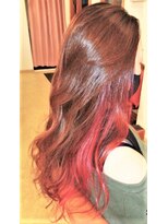 デザインヘアー ピアジェ 橿原店(DESIGN HAIR PIAGET) ☆キララでサイドインナーカラー・レイヤーカット+キララカラー