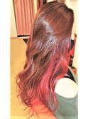 ☆キララでサイドインナーカラー・レイヤーカット+キララカラー