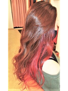 デザインヘアー ピアジェ 橿原店(DESIGN HAIR PIAGET) ☆キララでサイドインナーカラー・レイヤーカット+キララカラー