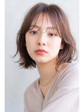 ロロ(ro-ro) 【恵比寿ro-ro】ニュアンスカール×ブラウンベージュ