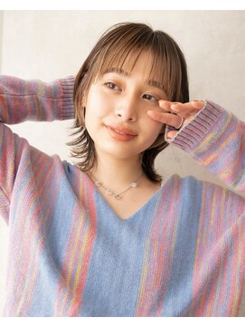 メゾンドイギー(MAISON de IGGY) シアーでお洒落なショートウルフ＊イメチェン/薄め前髪