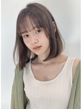 トニーアンドガイ 広尾店(TONI & GUY) ワンカールロブ サイドバング