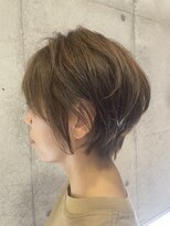 アミークス(amicus)&nbsp;【amicus】yuka style  丸みショート×ベージュカラー