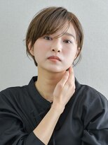 アトリエイトワ(atelier ittowa)&nbsp;メルティカラー/似合わせカット/ウェーブミディアムボブルフ1015