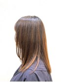 髪質改善美髪エステ/オレンジブラウン/ロング/20代30代40代/
