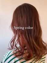 ミーリス(milis by IZA)&nbsp;インナーカラー×スプリングピンク