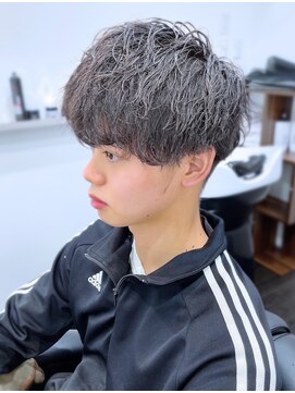 ネオン(neon) メンズショート×ソフトツイスパ【柿本拓】