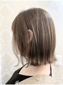 切りっぱなしボブ【細野実香】