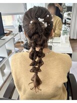 オウン(AUN)&nbsp;編み下ろしポニー