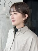 丸みショート【福岡 パーマ デジタルパーマ 髪質改善】