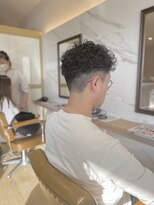 ラポールヘアー(rapport hair)&nbsp;刈り上げ×クセ毛カール＊