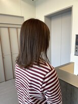 ローレンアオ(LOREN AO)&nbsp;ミルクティベージュオリーブダブルカラーラベンダー