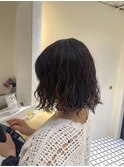 【Neelu_citron_hachi】ボブ スパイラルパーマ