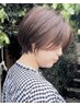 カット＋カラー＋髪質改善　[ブリーチなし/学割U24/白髪ぼかし/men's]