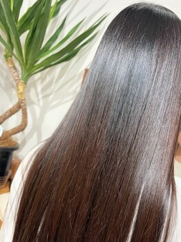 アンコ(ANCO)の写真/髪のお悩みを解決！髪質改善×ストレートのいいとこどり！ダメージを抑えてうるツヤストレートに♪