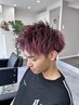 【男性限定】カット+ツイストパーマ/ツイストスパイラル￥15000