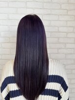 ビス リアン 川口店(Vis lien)&nbsp;ロングレイヤーブルーラベンダー10代20代