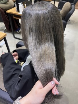 アン ビー(an B) 髪質改善カラー×透明感グレージュ