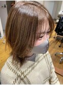 シースルーバング/2wayスタイル/流れるお顔周りカット