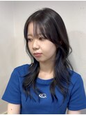 大人可愛い/レイヤーカット×韓国ヘア【カミケン黒岩店】