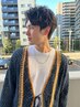 メンズカット+ニュアンスパーマ￥9500