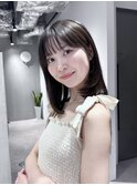 イメチェン/レイヤーカット/オリーブベージュ/大手町