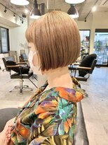 リグリー(regree)&nbsp;ミニボブ/ショートボブ/刈り上げ/ベージュ/髪質改善