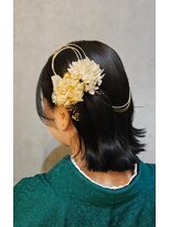 ウィスプ 赤羽店(wisp)&nbsp;水引ボブアレンジ☆