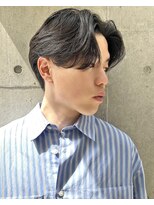 ニコ トウキョウ(nico TOKYO)&nbsp;メンズ/センターパート/ニュアンスパーマ/シースルーマッシュ