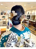 【miku/ヘアセット】シニヨン/結婚式ヘア/カチモリ