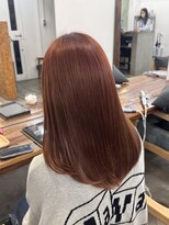 ファルベ(Farbe)&nbsp;ホワイトグレージュミニウルフデジタルパーマチェリーブラウン