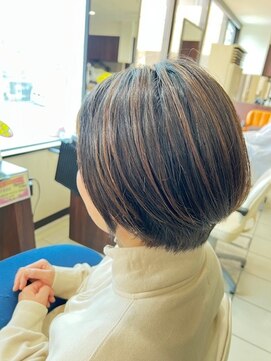 ヘアープレイス クリアライン 澄川店(hair place CLEAR LINE) ナチュラルボブ