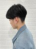 【メンズ】メンズカット＋メンズ縮毛矯正￥19,800