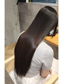 艶髪矯正ストレート
