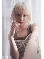 繭 抜きっぱなしブリーチbob