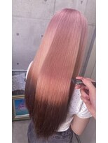 インク 渋谷(INK.)&nbsp;ピンク×ブラウンルーツカラー