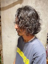 ミラージュ 市原(Miraju)&nbsp;サーフカール/ブルーブラック/フェザーパーマ[市原/五井駅]