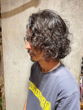 ミラージュ 市原(Miraju) サーフカール/ブルーブラック/フェザーパーマ[市原/五井駅]