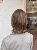 くびレイヤー前髪エモージュ小顔レイヤーカット20代30代40代50代