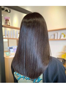 リエットヘアー 杢左店(Lie-et. hair) ネオメテオストレート#艶髪ストレート#髪質改善 #縮毛矯正革